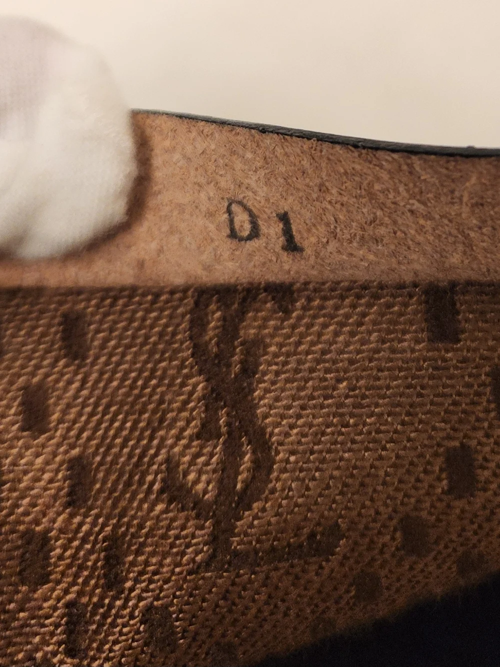 Yves Saint Laurent Beige Canvas Pouch - Picture 9 of 15